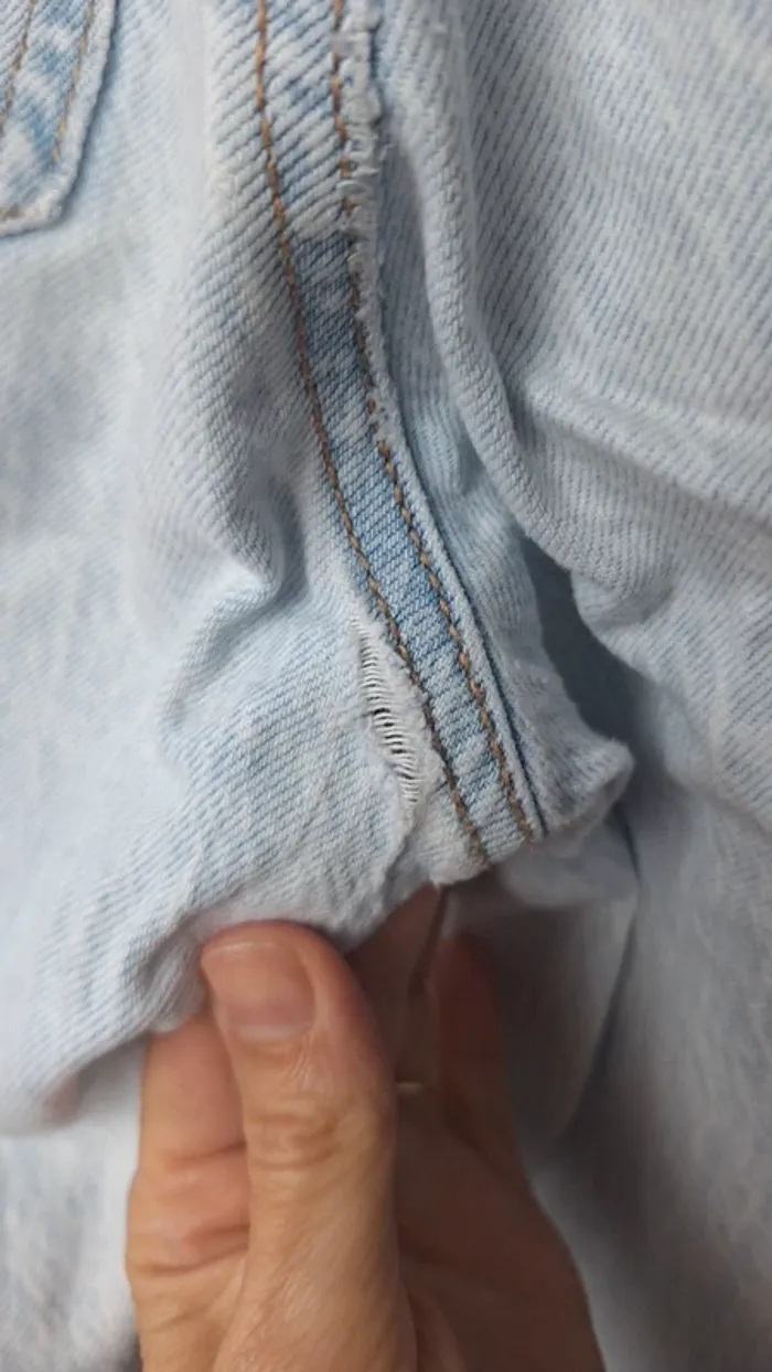 Jeans bleu clair Stradivarius 32 - photo numéro 6