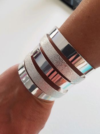 Bracelet manchette 6 cm