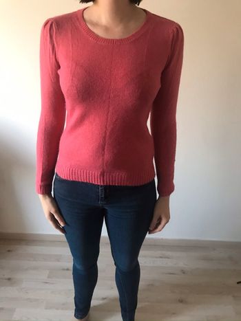 Pull camaïeu rose angora