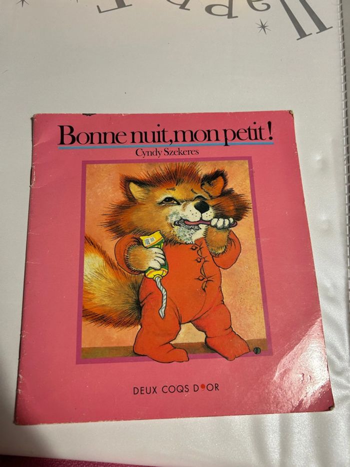 Livre années 90, bonne nuit mon petit