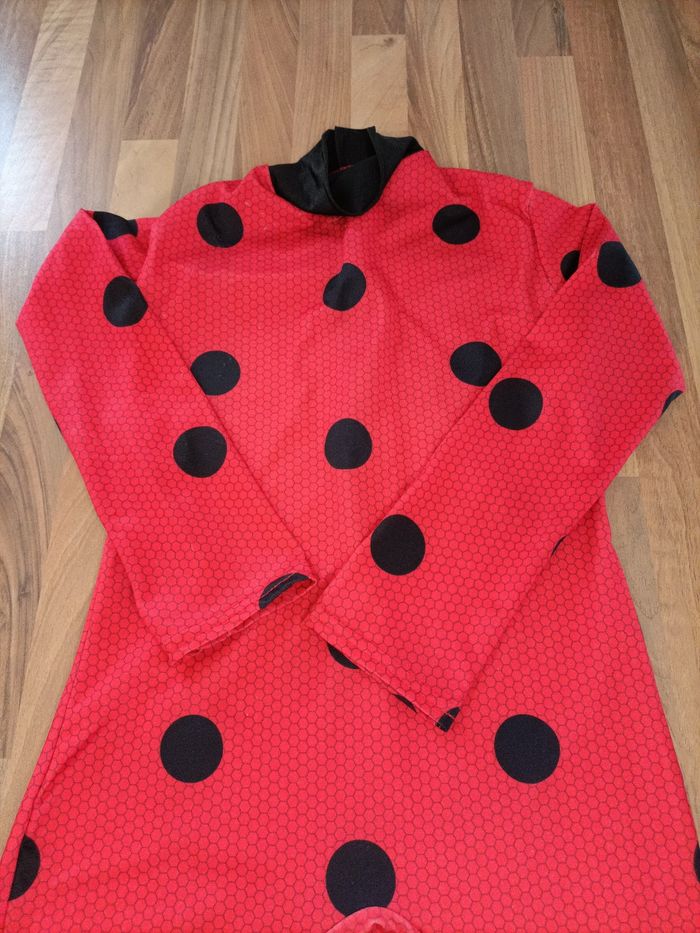 Déguisement miraculous 6-8 ans noir et rouge - photo numéro 4