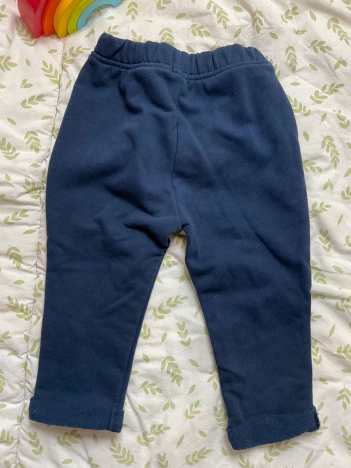 pantalon bleu marine 24 mois kiabi - photo numéro 5