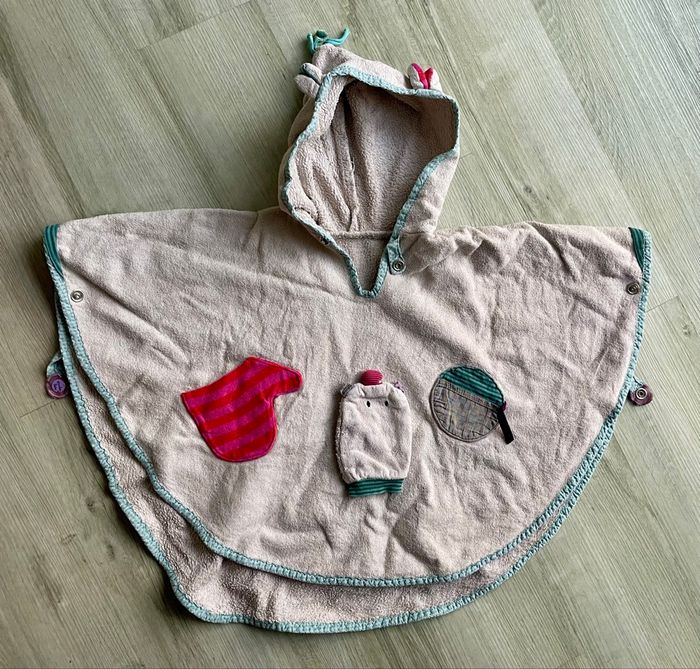 Poncho de bain