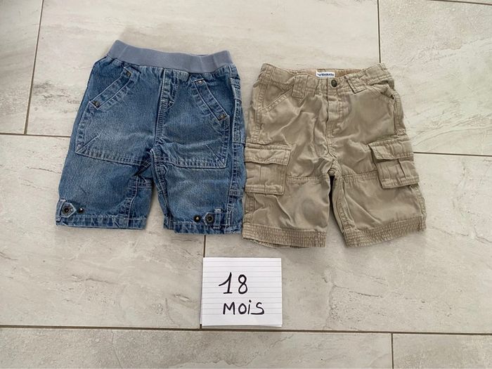 Lot de 2 shorts 18 mois - photo numéro 3