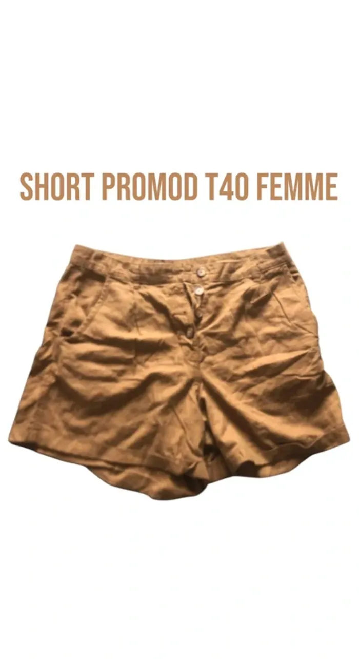 Short Promod T40 femme 🩳