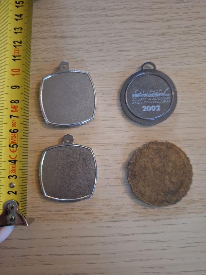 Médailles de sport, lot de 4 pièces - photo numéro 2