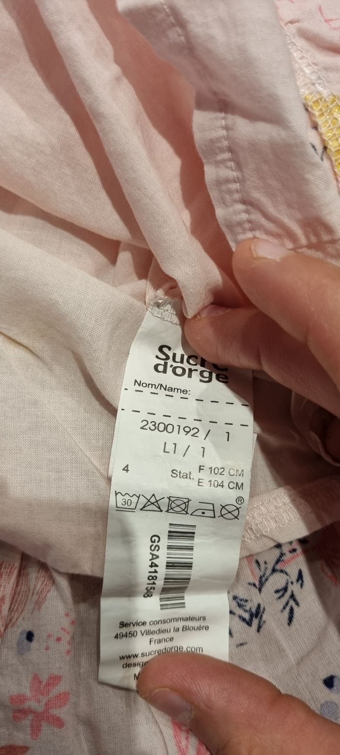 Robe rose sucre d'orge - photo numéro 4