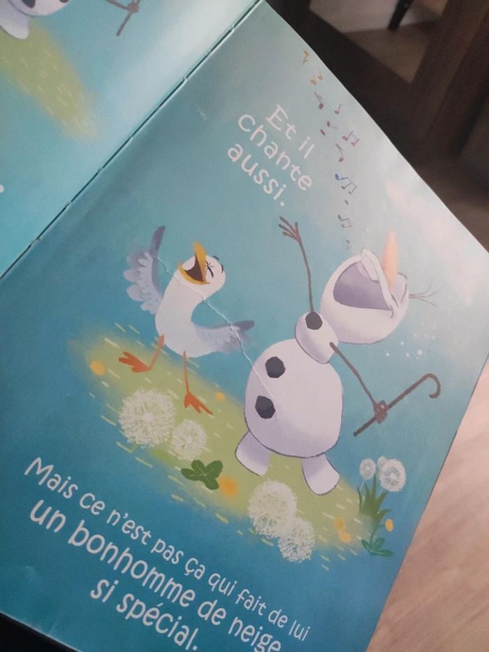 Livre enfant Olaf - photo numéro 3