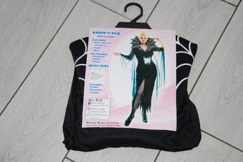 Déguisement veuve noir halloween femme S/M