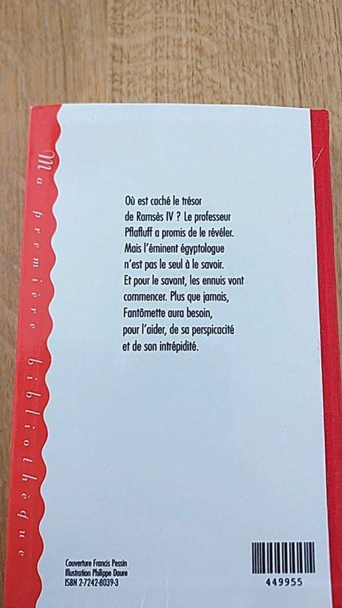 Livre "Fantomette et le trésor du pharaon" - photo numéro 2