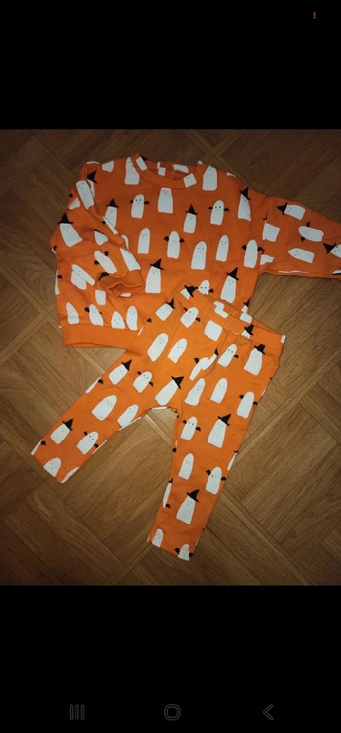 Ensemble pour halloween neuf taille 9 mois