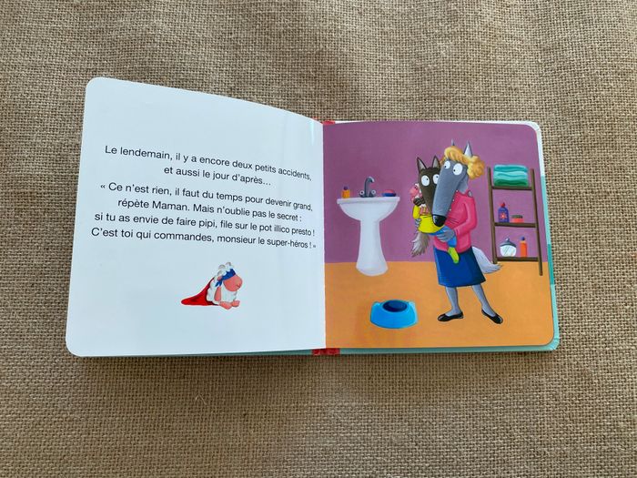 Livre p'tit loup ne met plus de couches Auzou - photo numéro 7