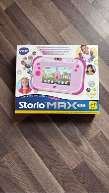 Tablette Vtech Storio Max 2.0 rosé neuve