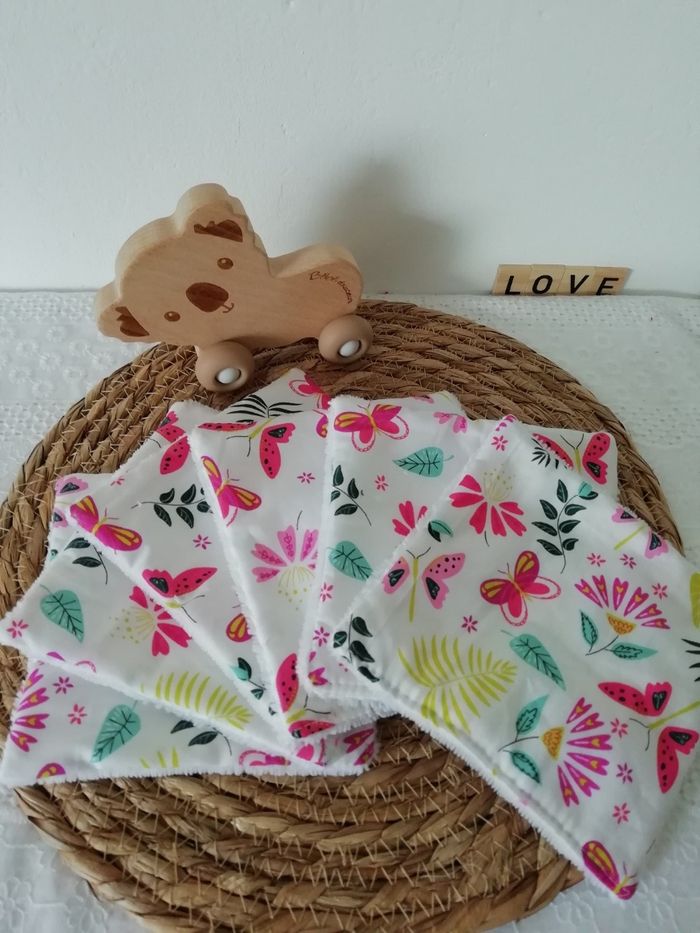 Lingettes Lavables bébé, change bébé - photo numéro 2