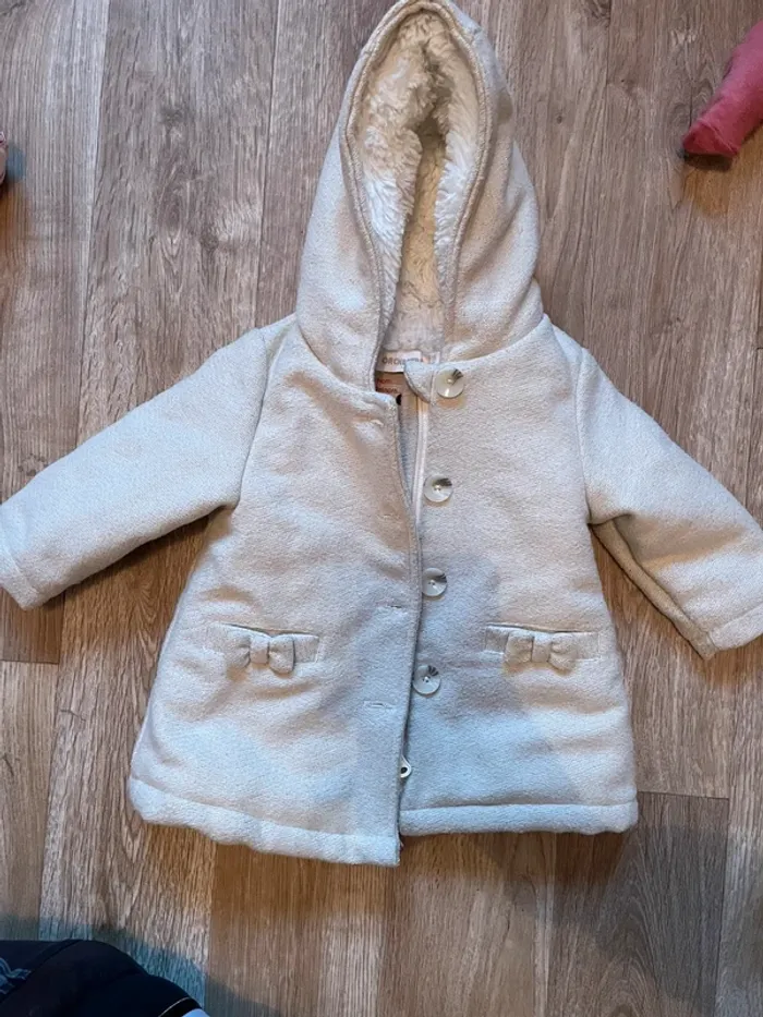 Manteau fille orchestra 9 mois + 1 cadeau - photo numéro 2