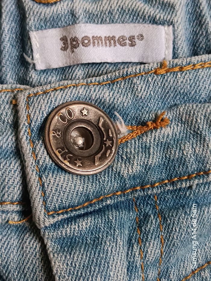 Jean garçon 3 pommes 8ans - photo numéro 3