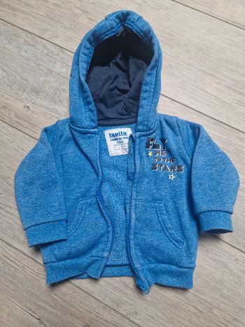 Gilet zippé 3/6 mois