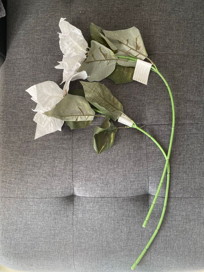 Fleur artificielle décorative x2 - photo numéro 2