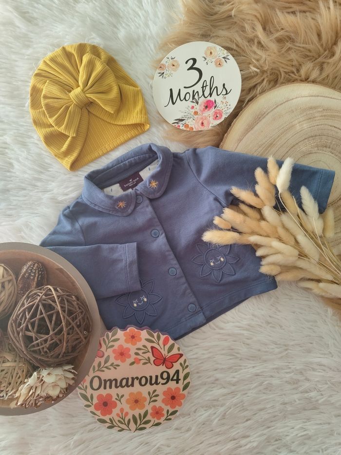 Ensemble complet 4 pièces sergent major fille 3 mois 🎀 - photo numéro 4