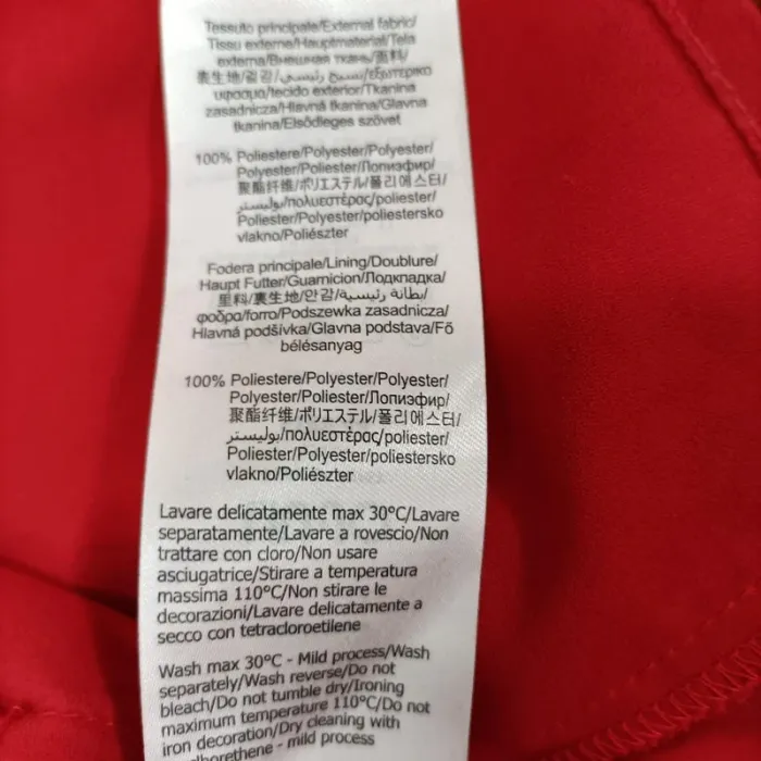 Jupe courte rouge imprimée fleuri - Liu Jo Milano - Taille 42 (estimé) - LE A968 - photo numéro 9