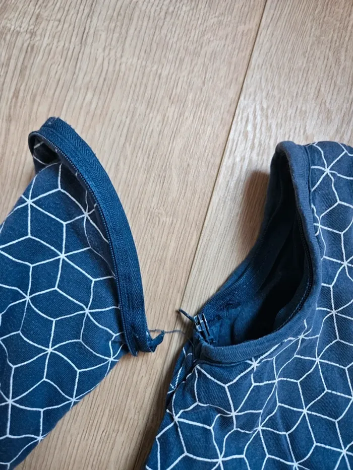 Gigoteuse / turbulette bleu 110 cm - photo numéro 2