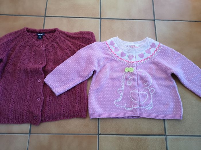 Gilets manches longues 9 mois