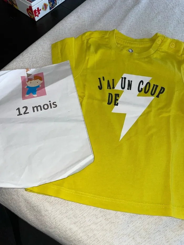 Tee shirt Z grain de blé 12 mois