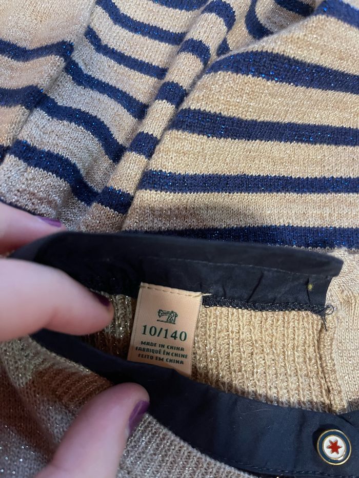 Pull robe fille taille 140 - photo numéro 4