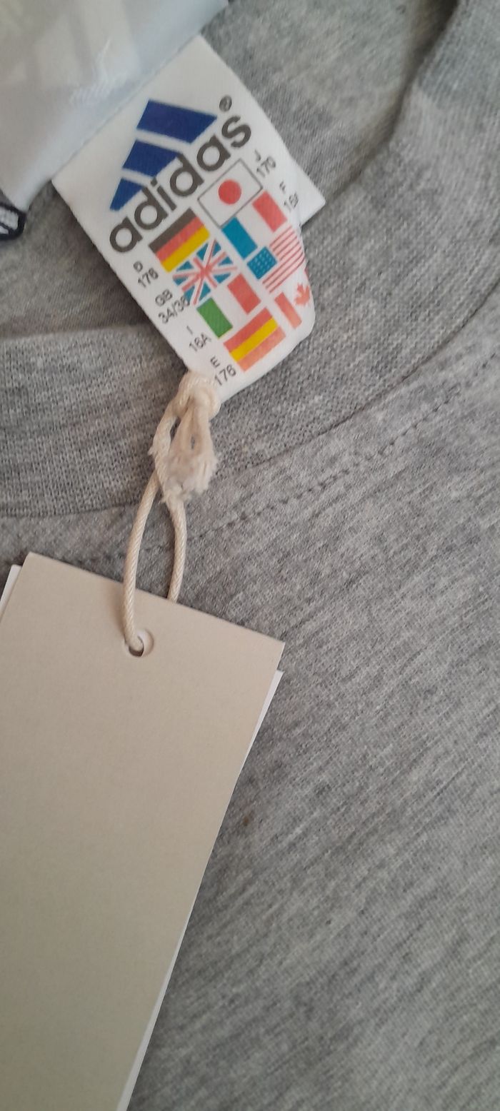 T-shirt Adidas gris homme - photo numéro 7