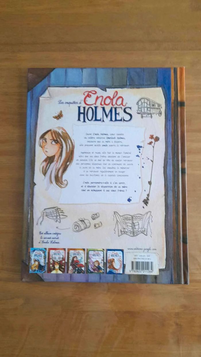 Livre BD Enola Holmes Tome 1 neuf - photo numéro 3