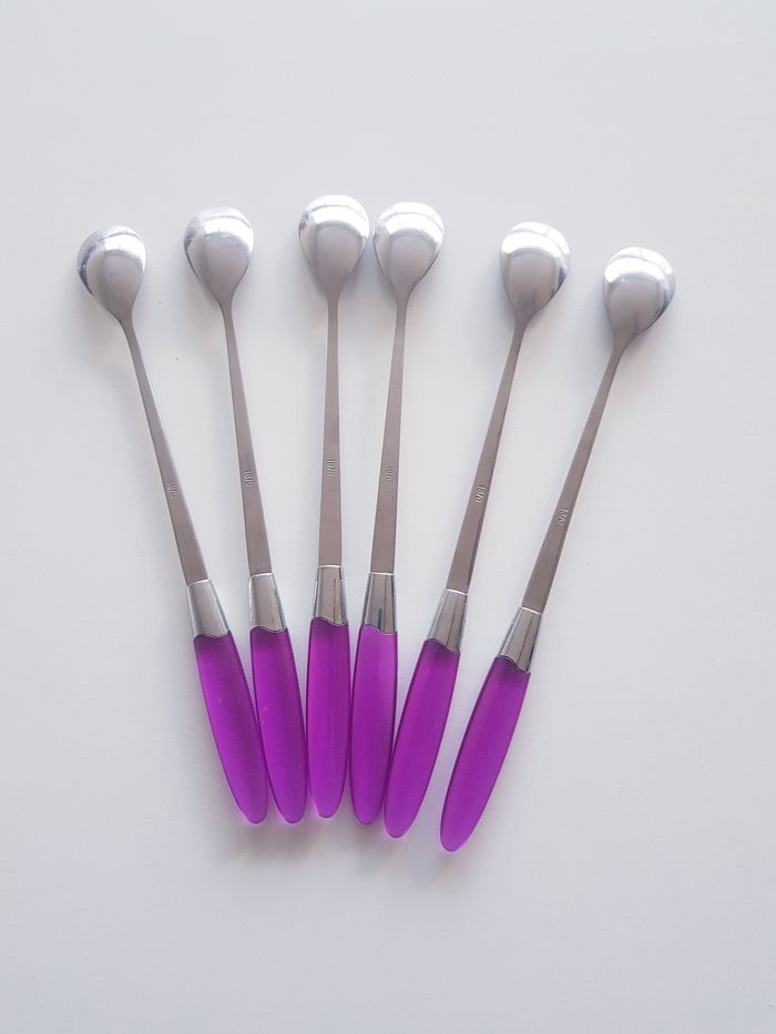 CASA - Lot de 6 cuillères longdrink / à glace - photo numéro 2