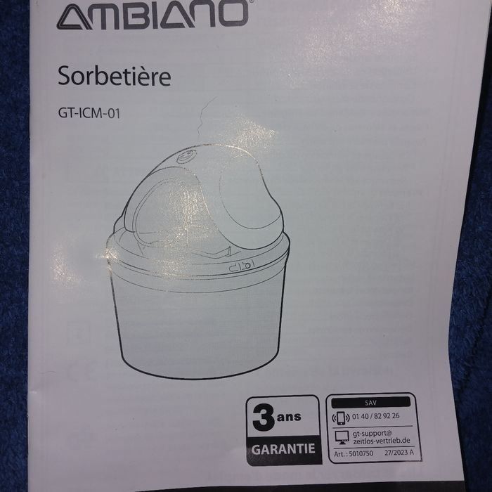 Sorbetière neuf - photo numéro 3