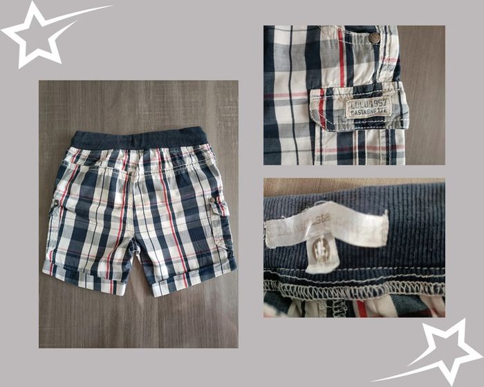 Lot de 2 shorts Lulu Castagnette 24 mois - photo numéro 2
