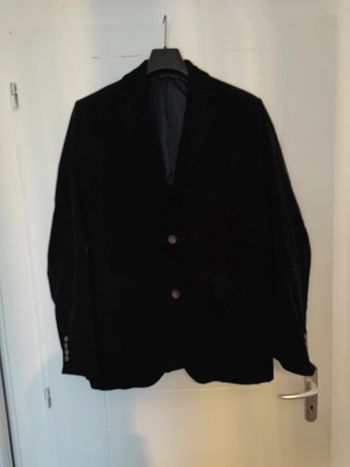 Veste noire velours GANT