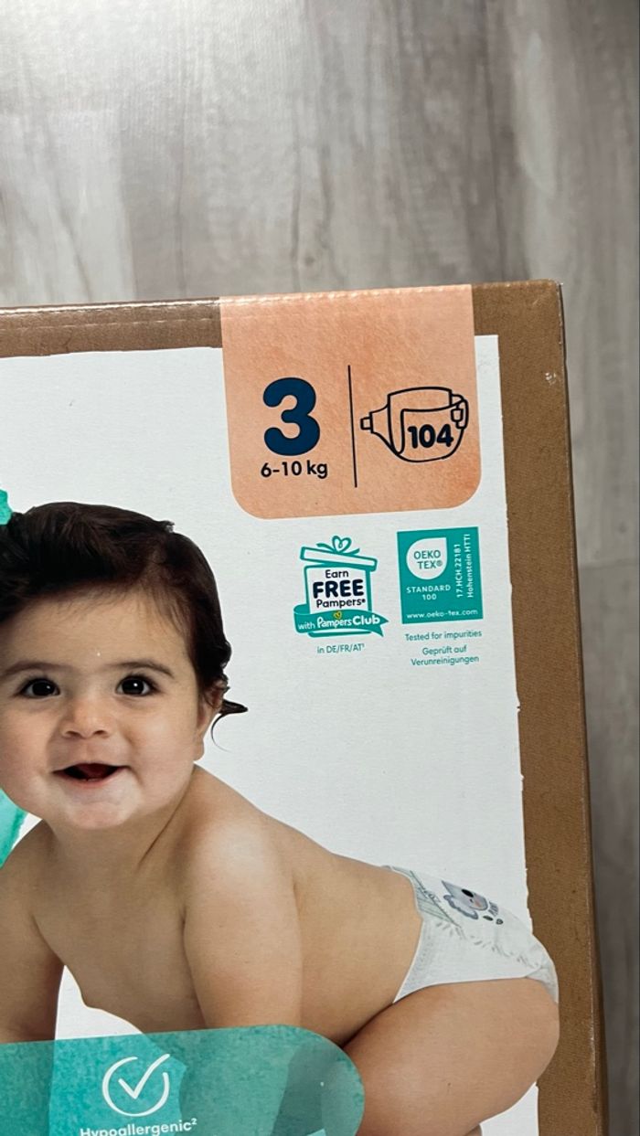 Pampers harmonie taille 3 - photo numéro 2