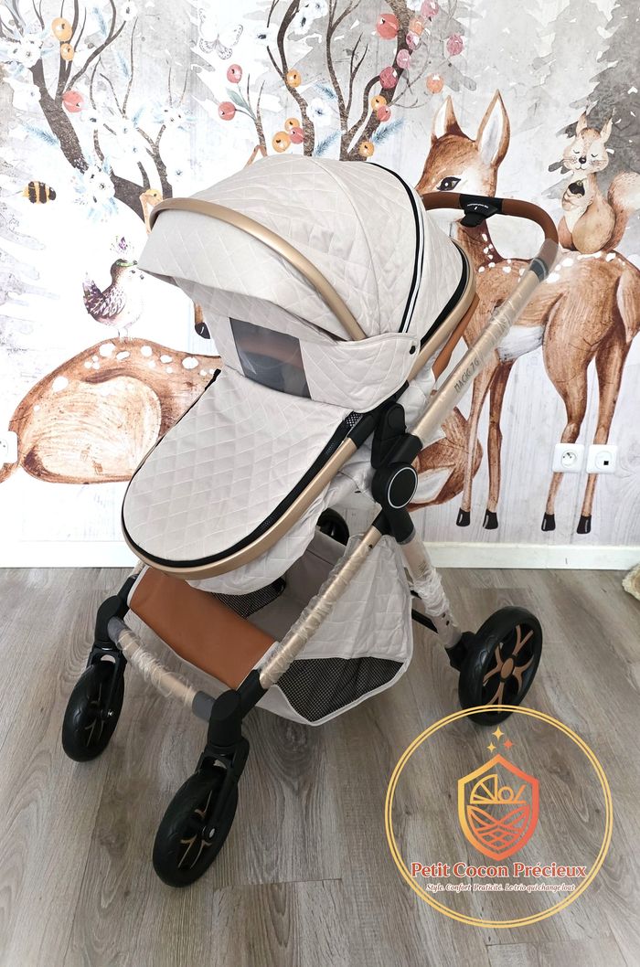 Poussette 3-en-1 Magic ZC Blanche / Neuve / Vendeuse déclarée dans la puériculture. - photo numéro 10