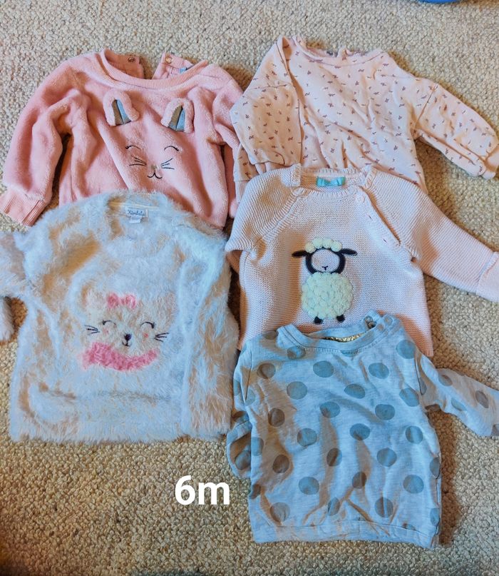 Pulls fille  6m