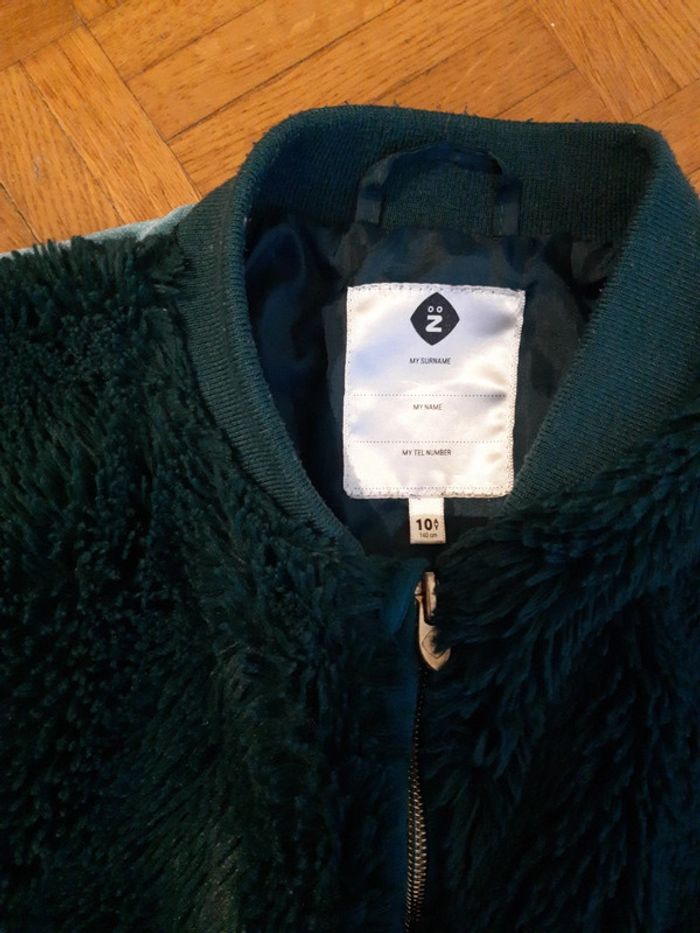 Veste mis saison velours 10 ans Z - photo numéro 3
