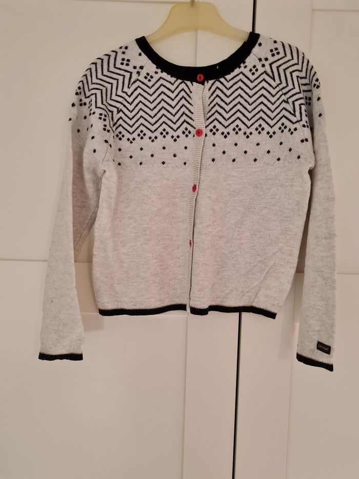 Pull gilet catimini 8 ans - photo numéro 2