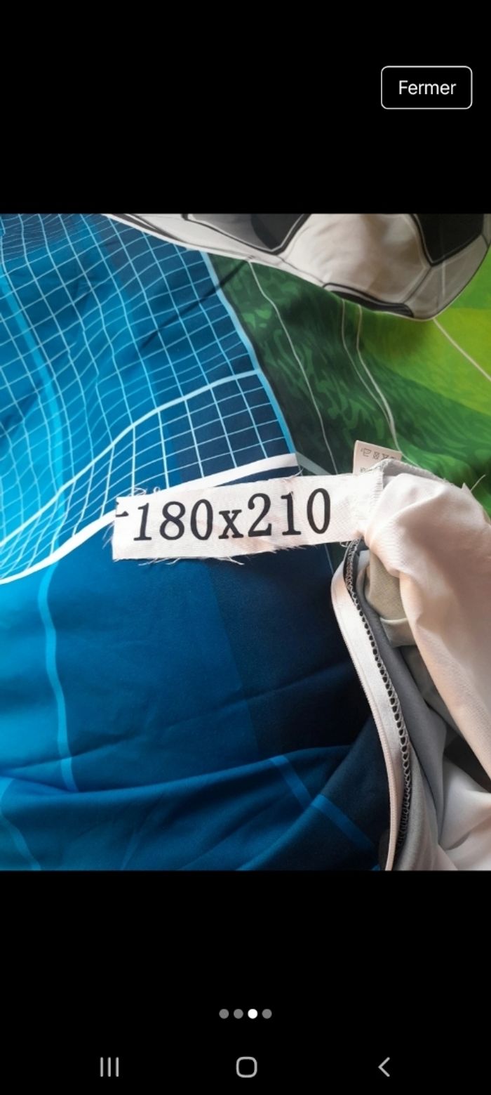 Housse de couette + 2taies - photo numéro 3