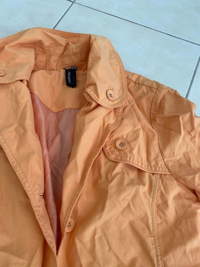 Tranch orange femme taille M - photo numéro 7