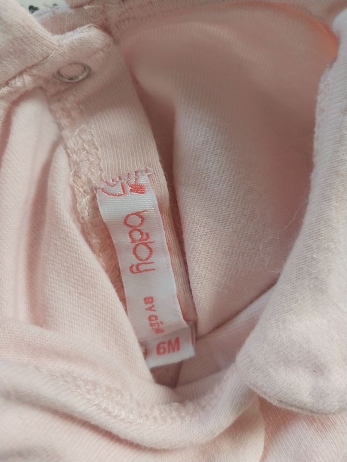 Joli haut bébé col Claudine – 6 mois – Gémo Baby - photo numéro 2