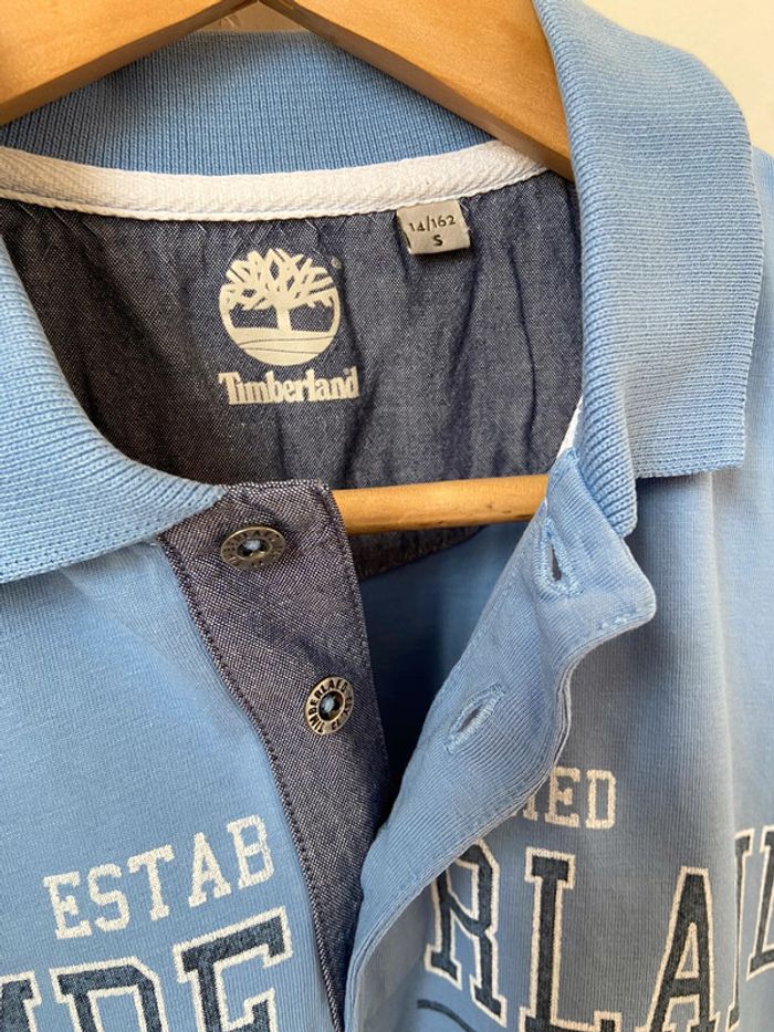 Polo Timberland neuf bleu taille 14 ans - photo numéro 10