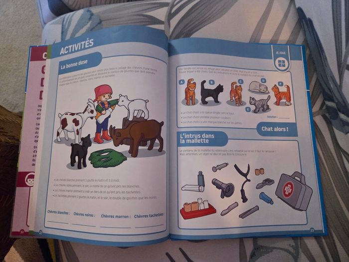 Livre playmobil les vétérinaires  n°3 - photo numéro 5
