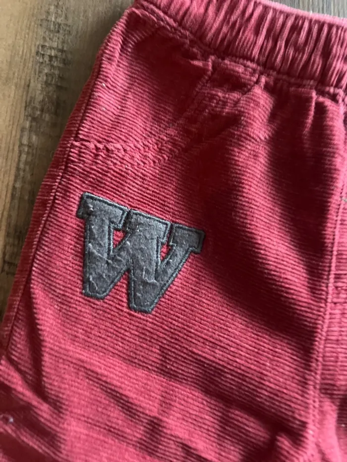 Pantalon velours chaud Disney Winnie 12 mois - photo numéro 3