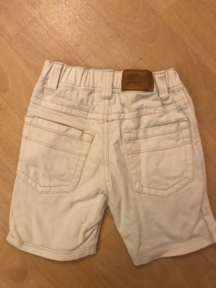 Bermuda garçon taille 3 ans blanc - photo numéro 4