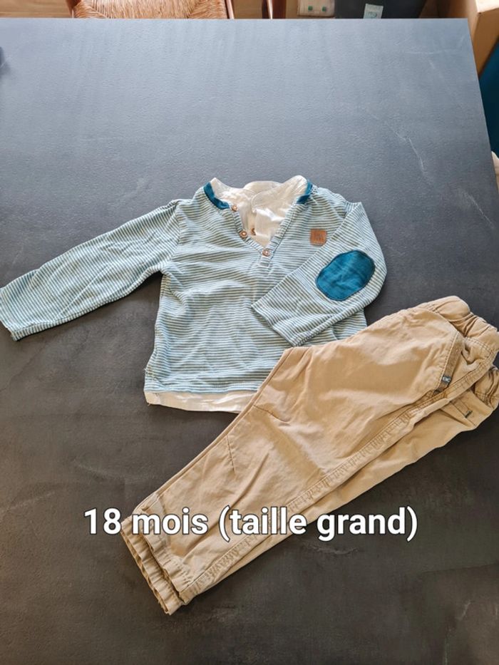 Ensemble obaibi 18 mois