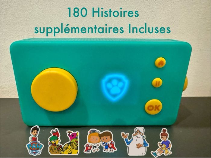 Lunii fabrique à histoire avec 180 pack histoires inclus