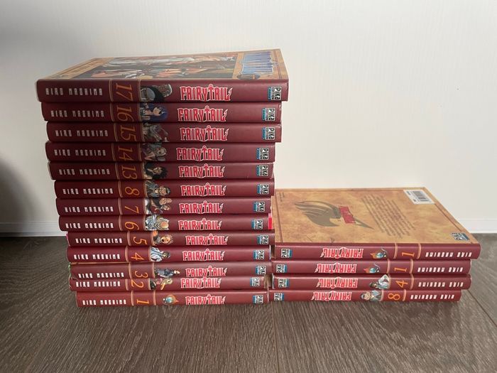 Lot 17 mangas Fairy Tail