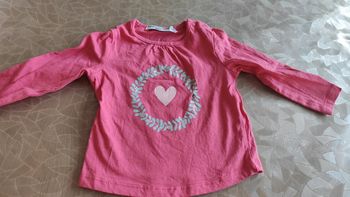 T-shirt bébé fille 12 mois